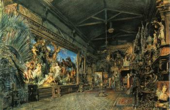 Das Atelier vor der Versteigerung (Hans Makart's Studio Before the Auction)